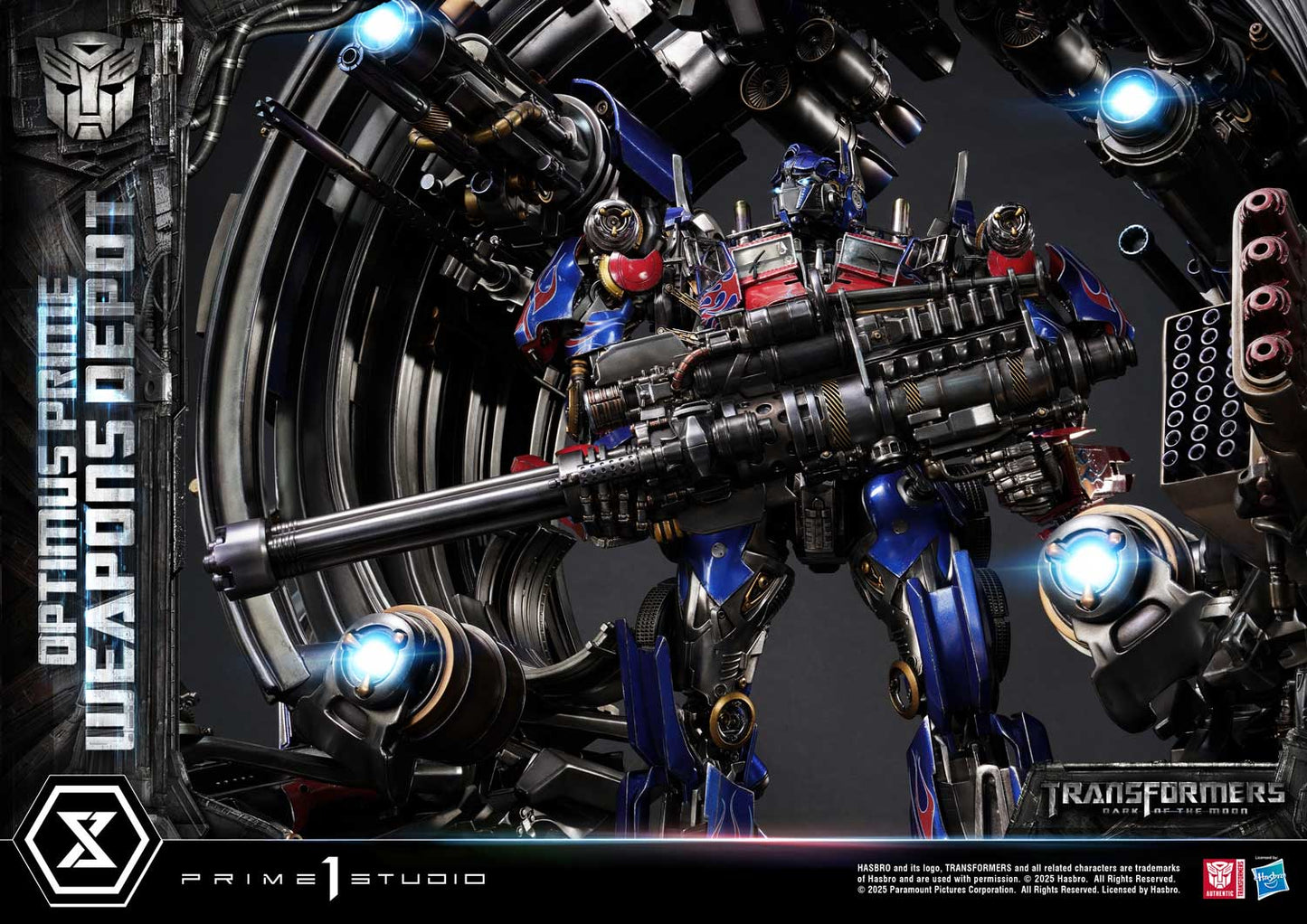 Prime 1 Studio - Transformers: Dark of the Moon: Optimus Prime Weapons Depot