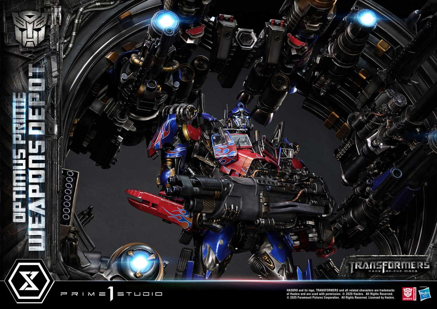 Prime 1 Studio - Transformers: Dark of the Moon: Optimus Prime Weapons Depot