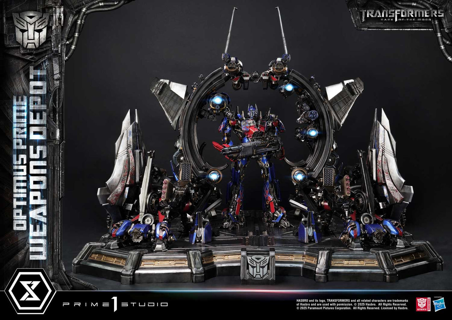 Prime 1 Studio - Transformers: Dark of the Moon: Optimus Prime Weapons Depot
