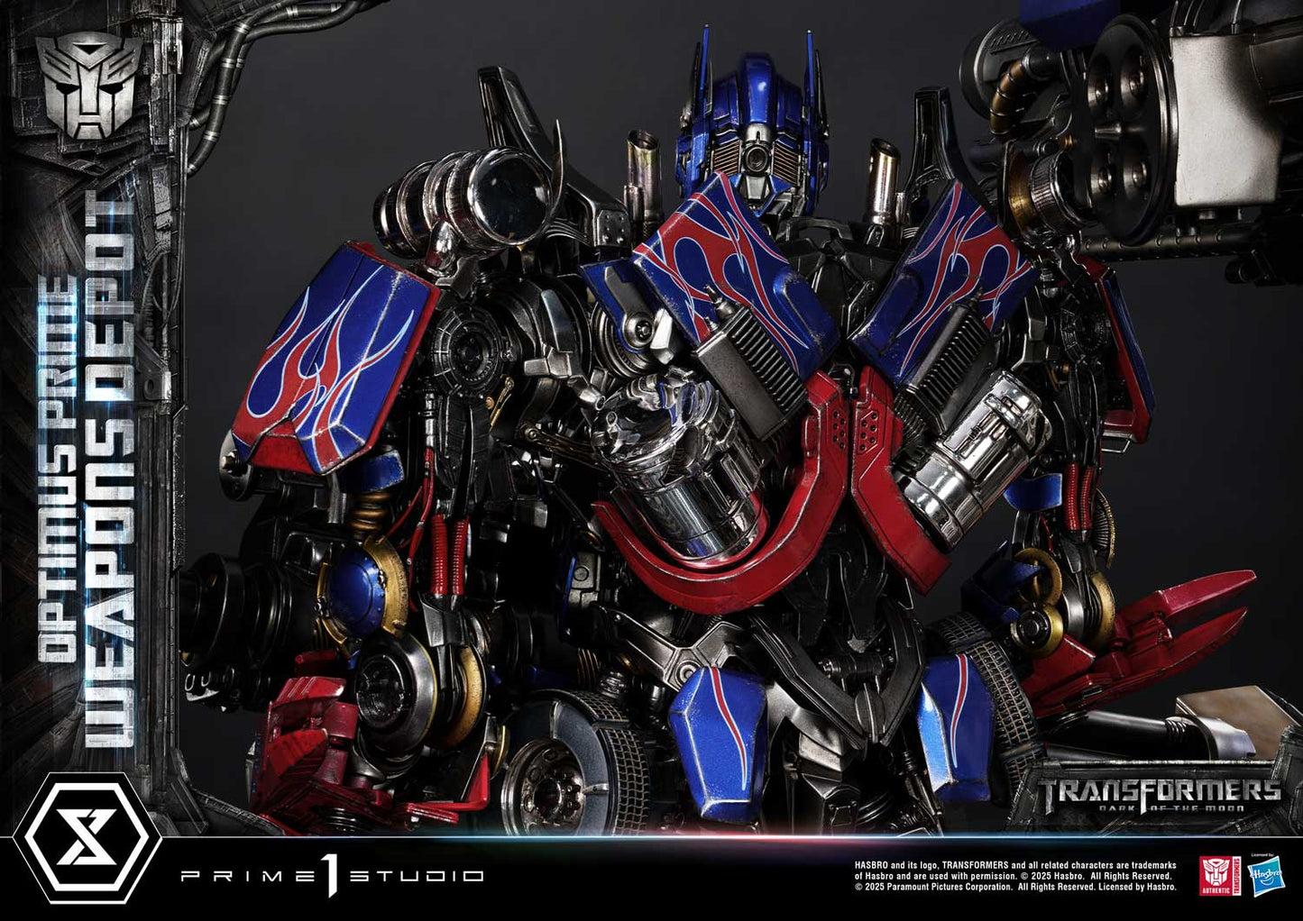 Prime 1 Studio - Transformers: Dark of the Moon: Optimus Prime Weapons Depot