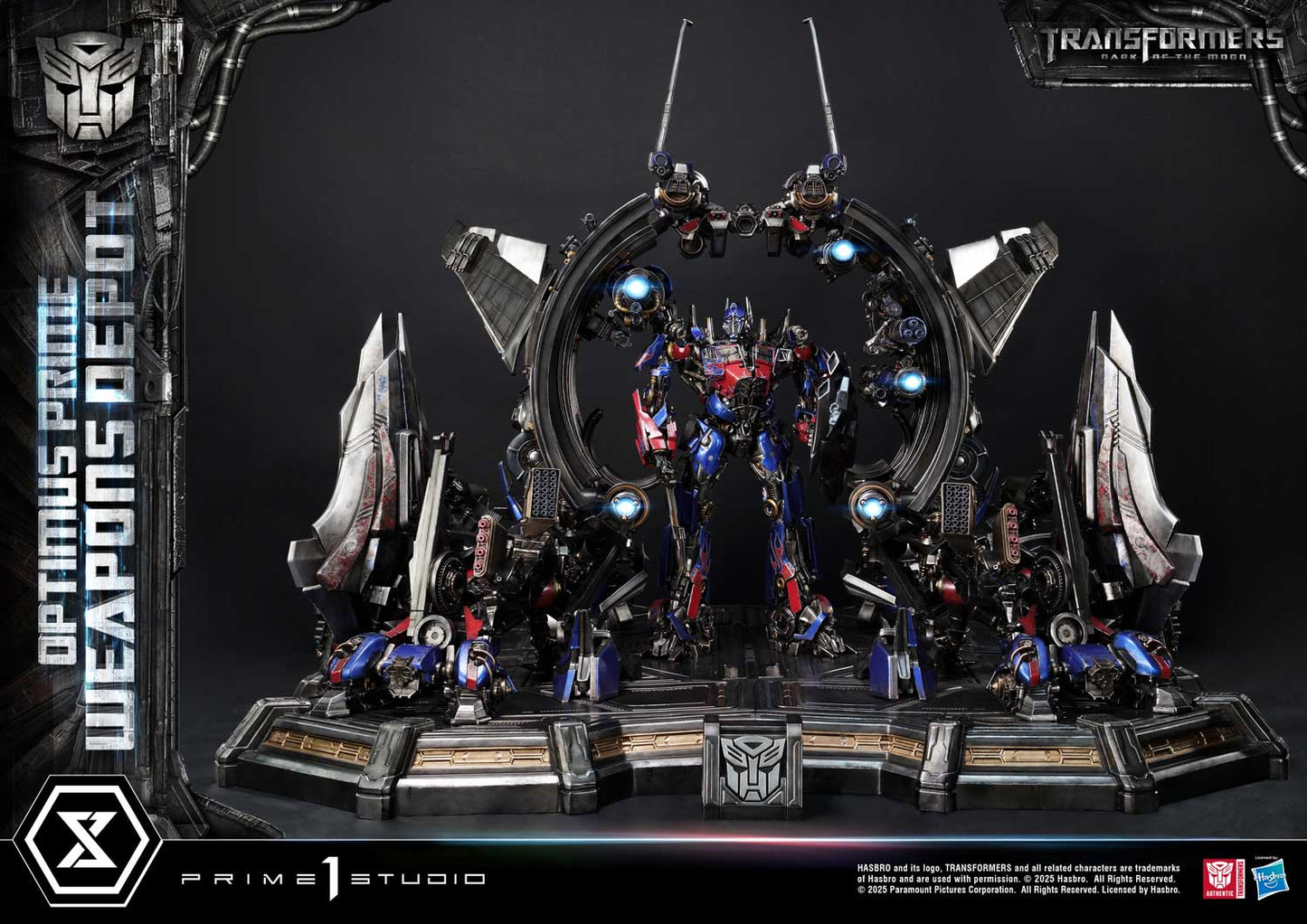 Prime 1 Studio - Transformers: Dark of the Moon: Optimus Prime Weapons Depot
