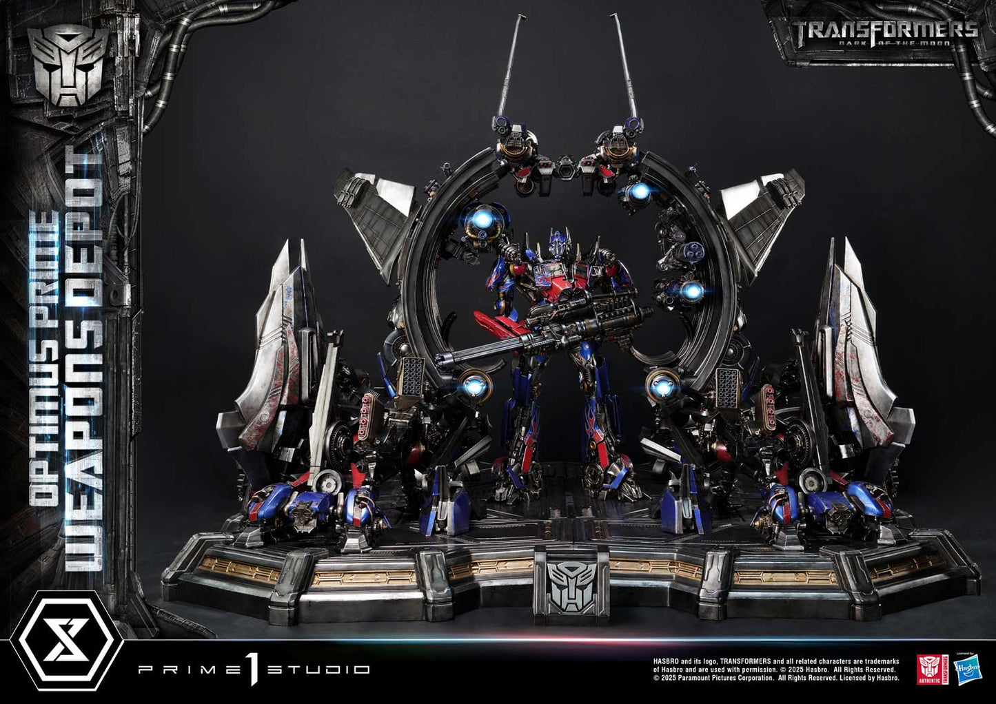 Prime 1 Studio - Transformers: Dark of the Moon: Optimus Prime Weapons Depot