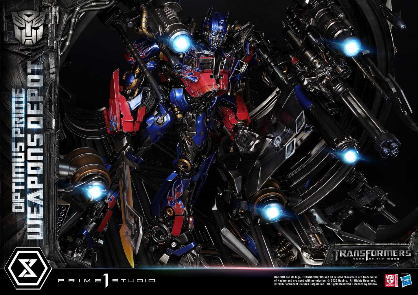 Prime 1 Studio - Transformers: Dark of the Moon: Optimus Prime Weapons Depot