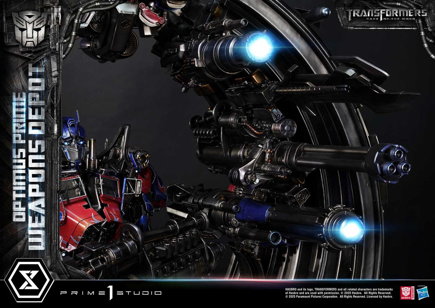 Prime 1 Studio - Transformers: Dark of the Moon: Optimus Prime Weapons Depot