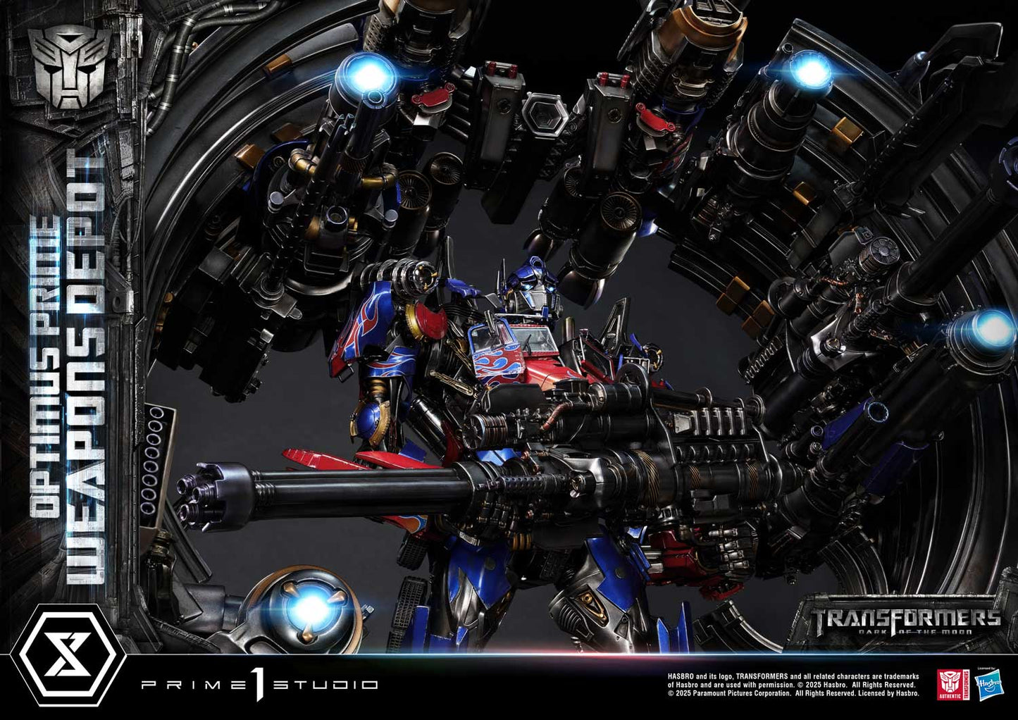 Prime 1 Studio - Transformers: Dark of the Moon: Optimus Prime Weapons Depot