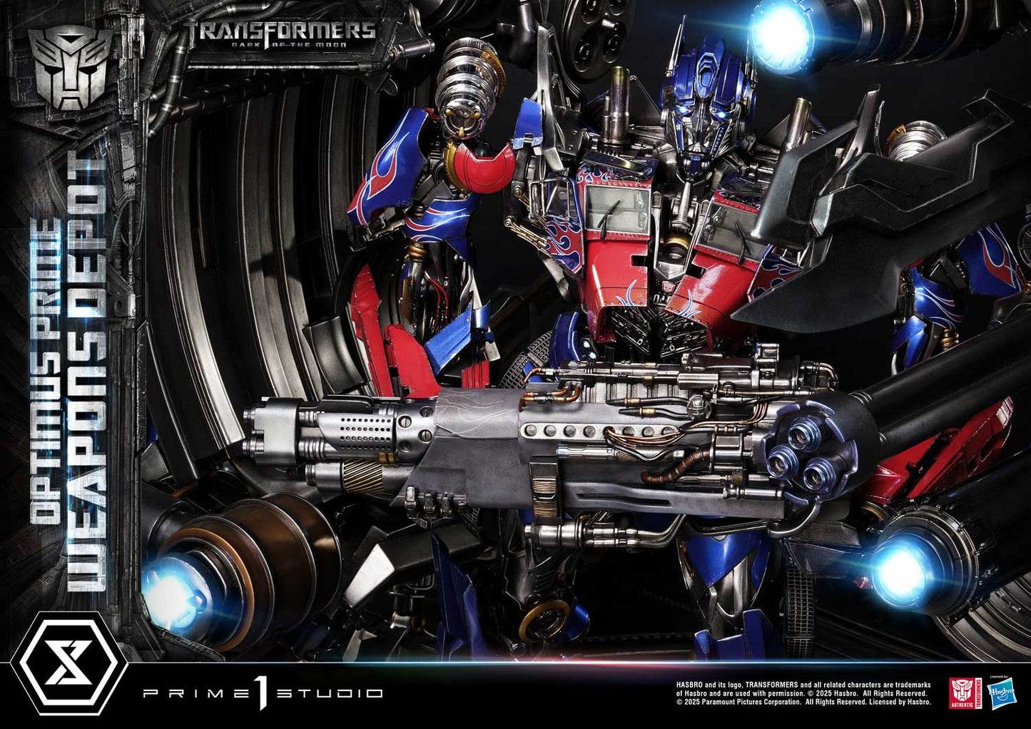 Prime 1 Studio - Transformers: Dark of the Moon: Optimus Prime Weapons Depot