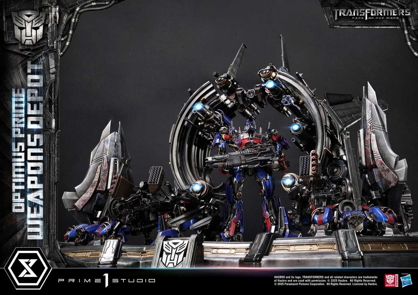 Prime 1 Studio - Transformers: Dark of the Moon: Optimus Prime Weapons Depot