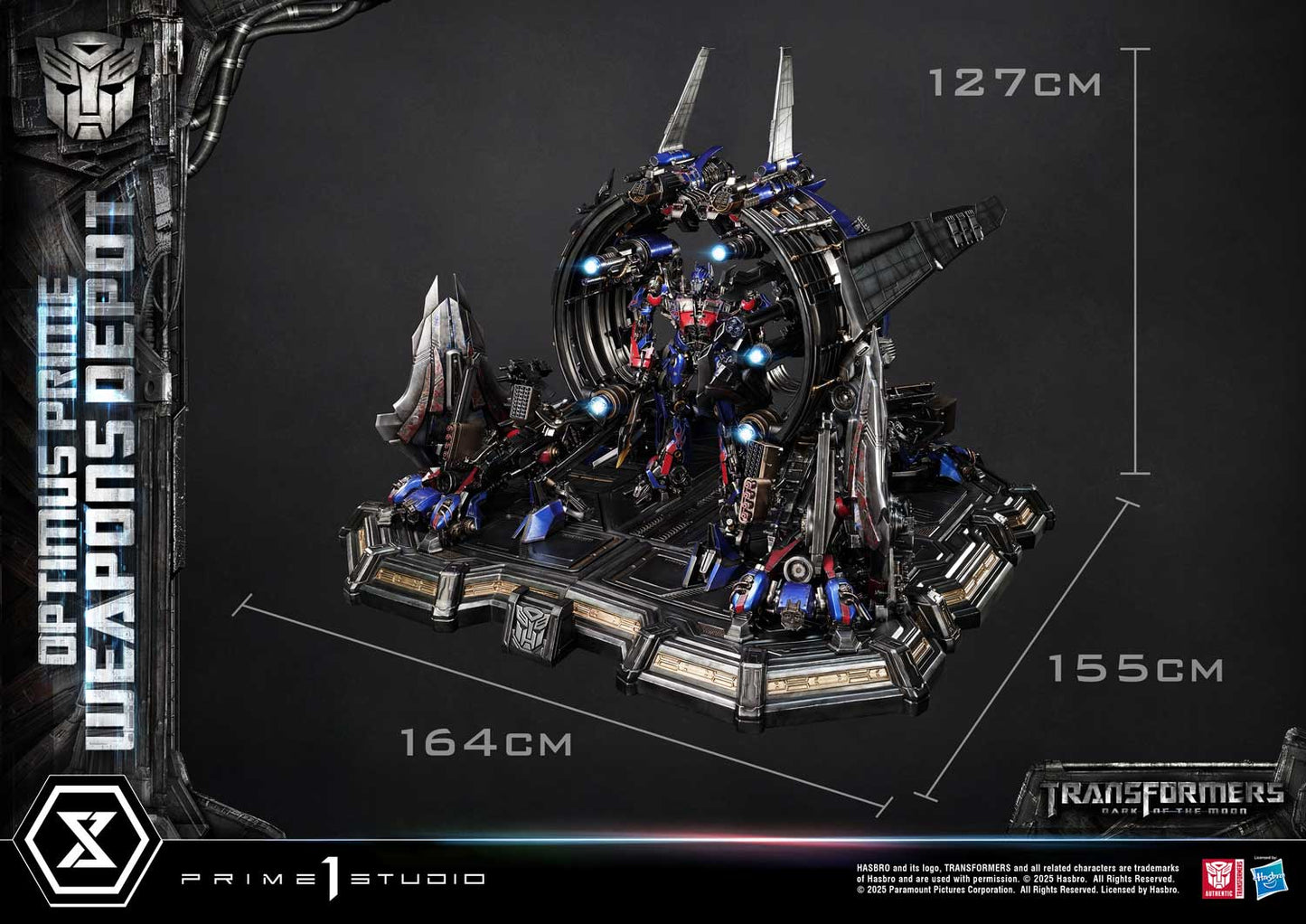 Prime 1 Studio - Transformers: Dark of the Moon: Optimus Prime Weapons Depot