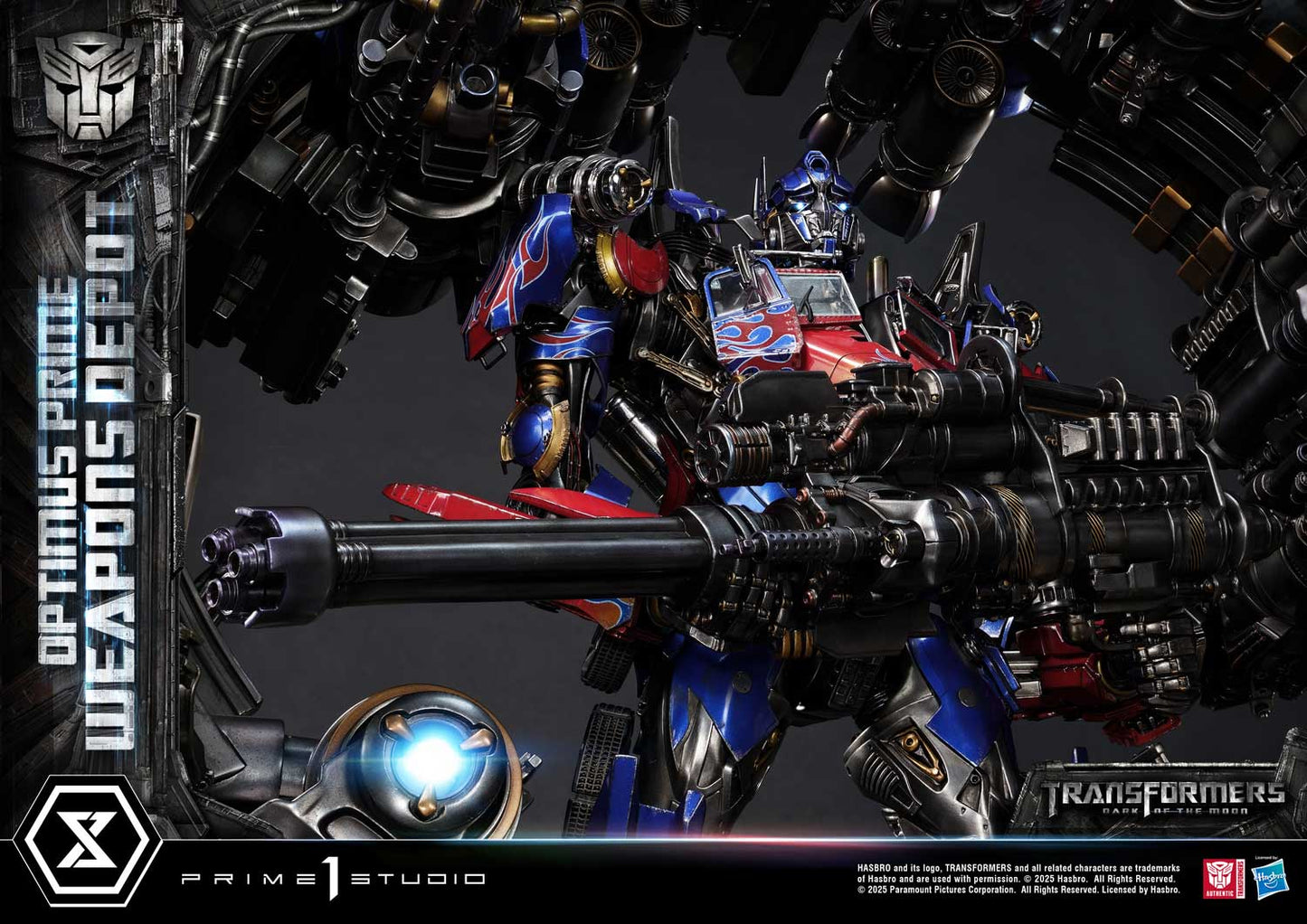 Prime 1 Studio - Transformers: Dark of the Moon: Optimus Prime Weapons Depot