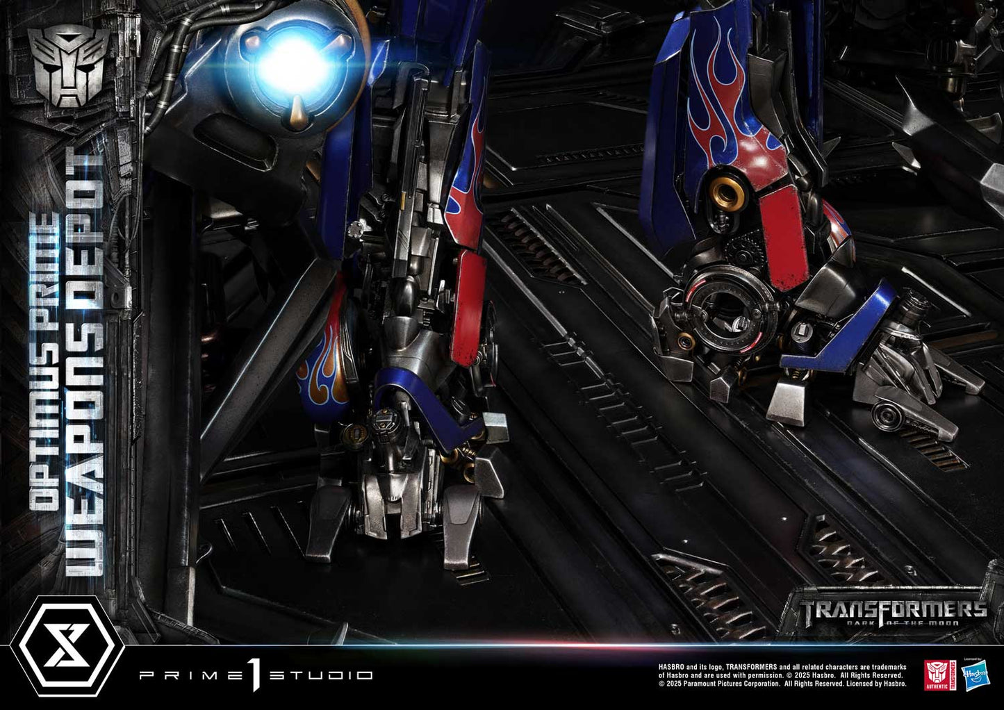 Prime 1 Studio - Transformers: Dark of the Moon: Optimus Prime Weapons Depot
