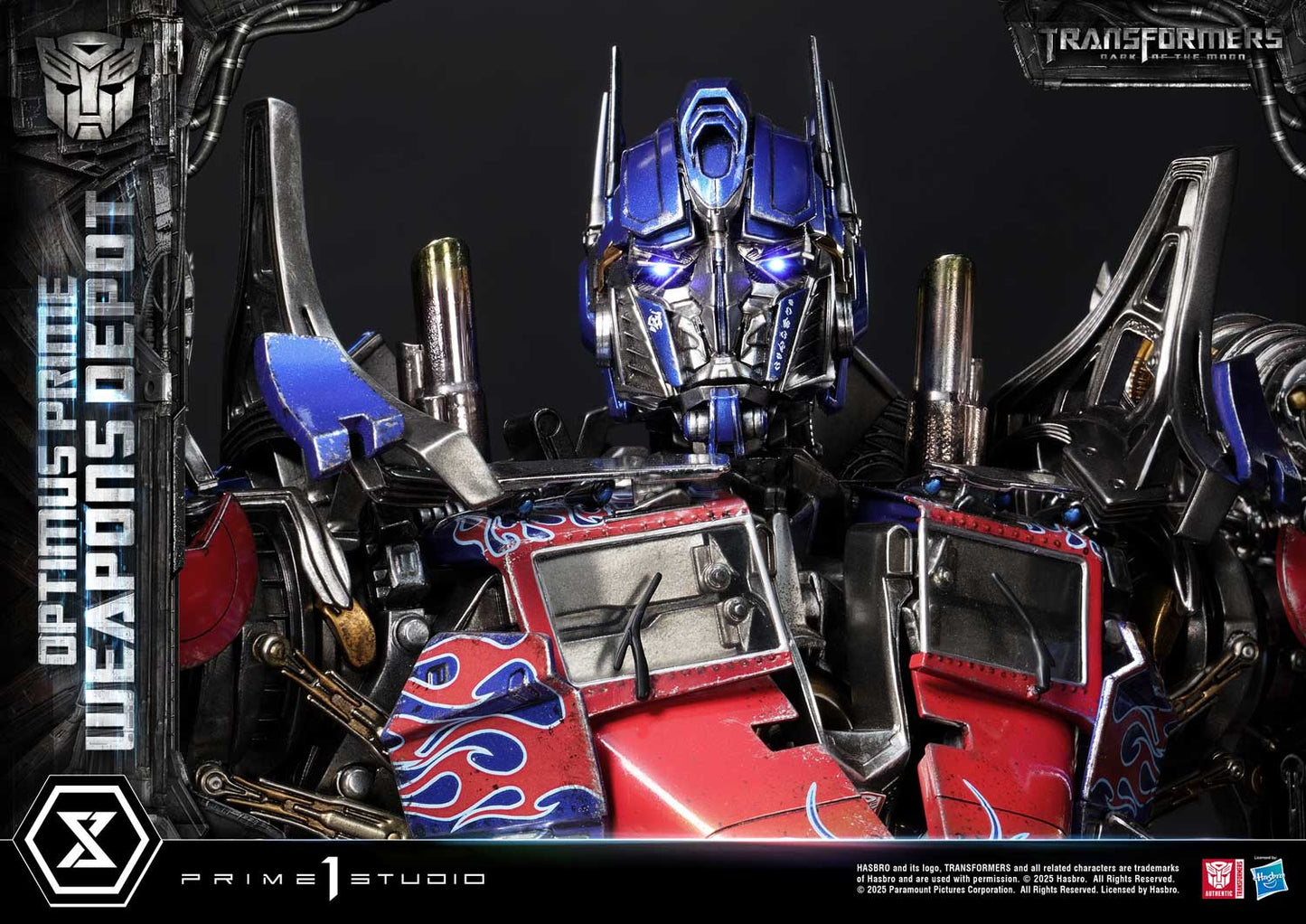 Prime 1 Studio - Transformers: Dark of the Moon: Optimus Prime Weapons Depot