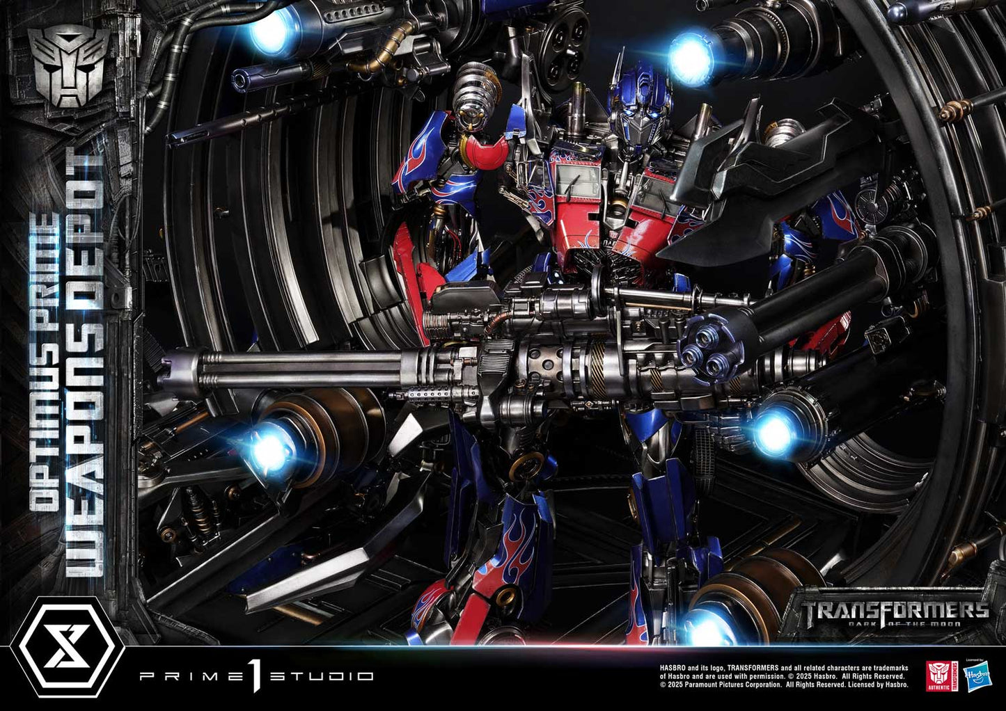 Prime 1 Studio - Transformers: Dark of the Moon: Optimus Prime Weapons Depot