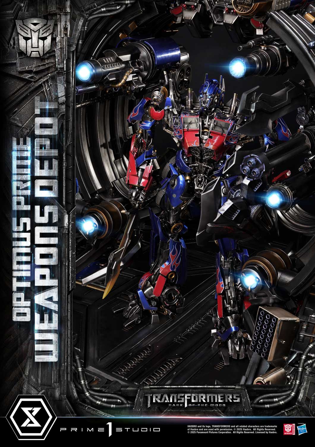 Prime 1 Studio - Transformers: Dark of the Moon: Optimus Prime Weapons Depot