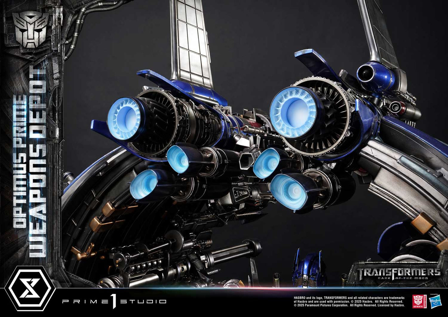 Prime 1 Studio - Transformers: Dark of the Moon: Optimus Prime Weapons Depot