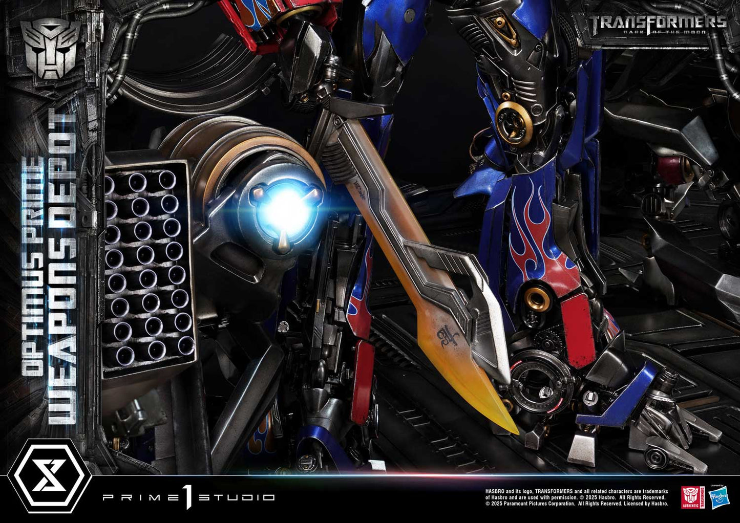 Prime 1 Studio - Transformers: Dark of the Moon: Optimus Prime Weapons Depot