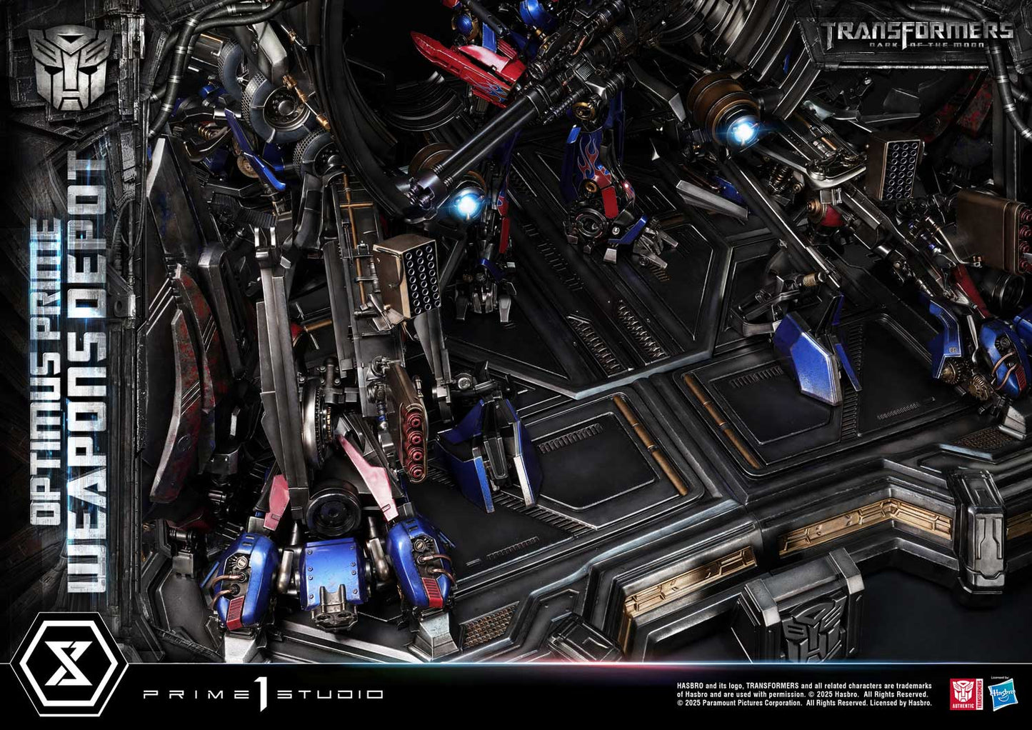 Prime 1 Studio - Transformers: Dark of the Moon: Optimus Prime Weapons Depot