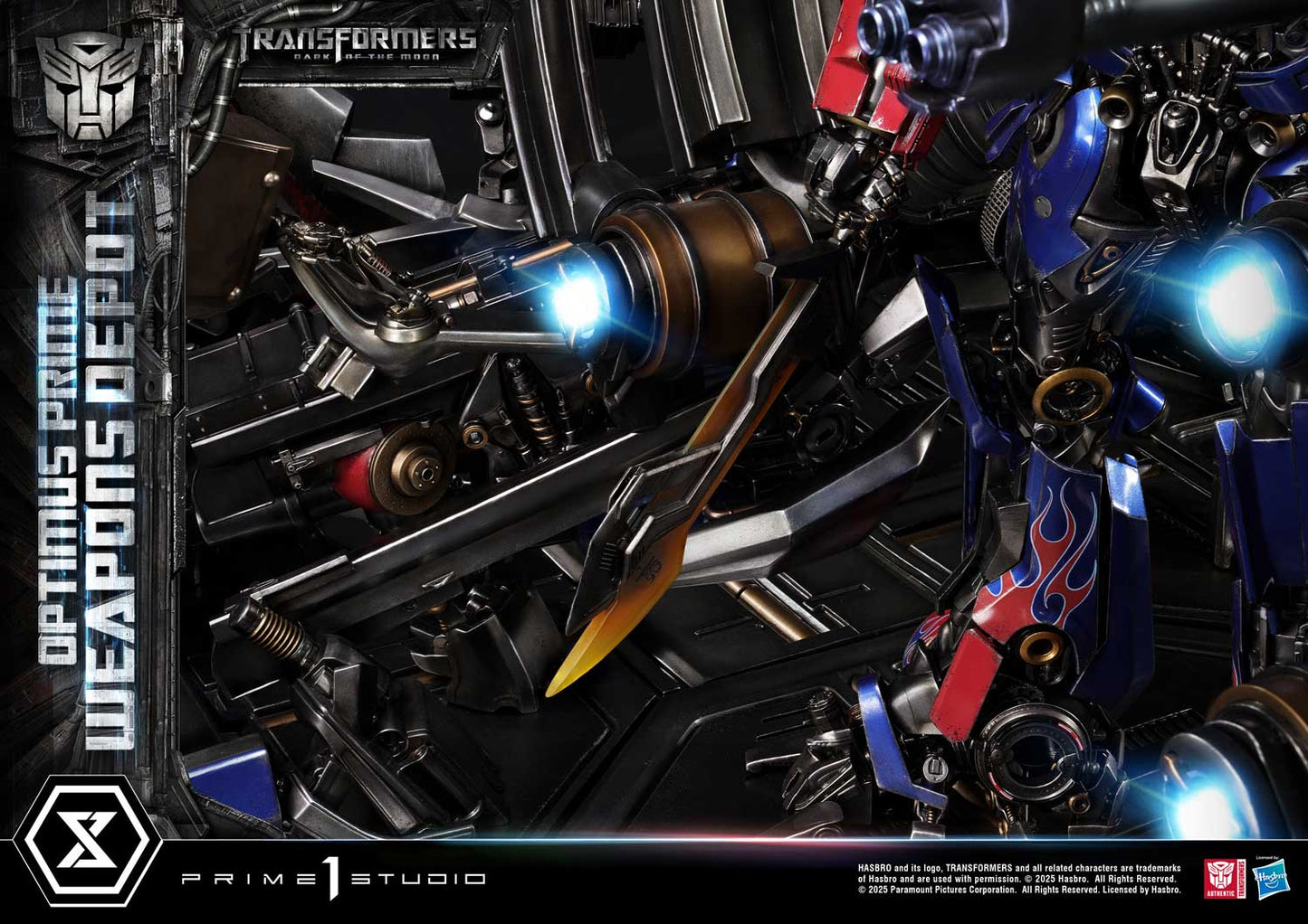 Prime 1 Studio - Transformers: Dark of the Moon: Optimus Prime Weapons Depot