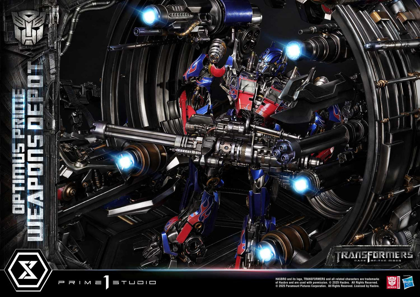 Prime 1 Studio - Transformers: Dark of the Moon: Optimus Prime Weapons Depot