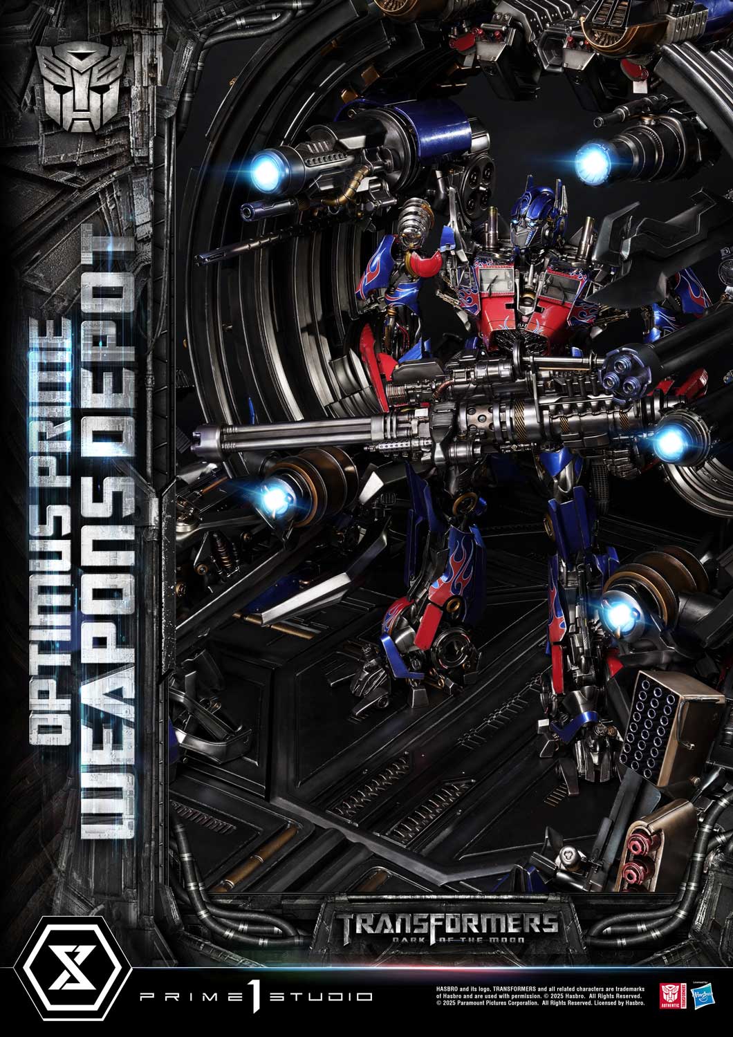 Prime 1 Studio - Transformers: Dark of the Moon: Optimus Prime Weapons Depot