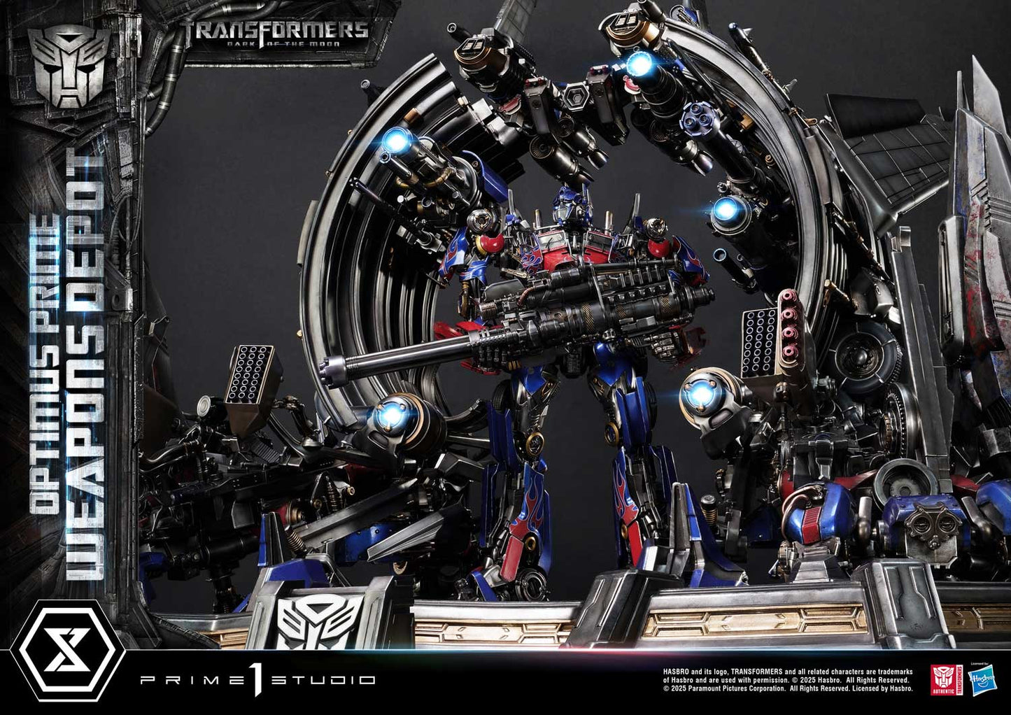 Prime 1 Studio - Transformers: Dark of the Moon: Optimus Prime Weapons Depot