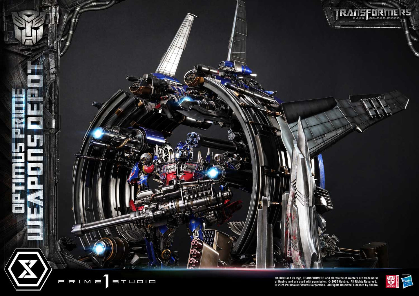 Prime 1 Studio - Transformers: Dark of the Moon: Optimus Prime Weapons Depot