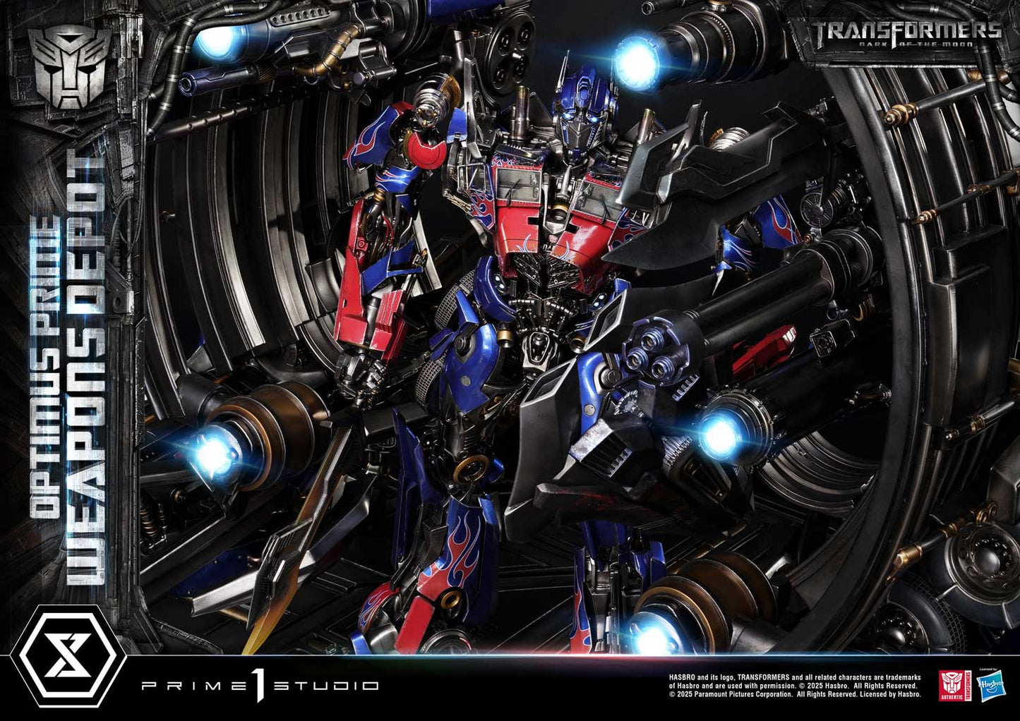 Prime 1 Studio - Transformers: Dark of the Moon: Optimus Prime Weapons Depot
