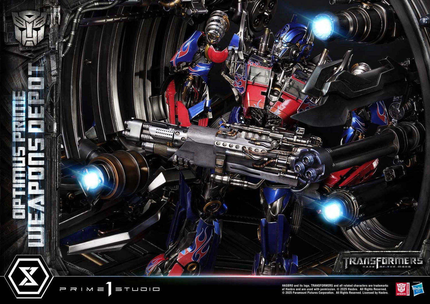 Prime 1 Studio - Transformers: Dark of the Moon: Optimus Prime Weapons Depot