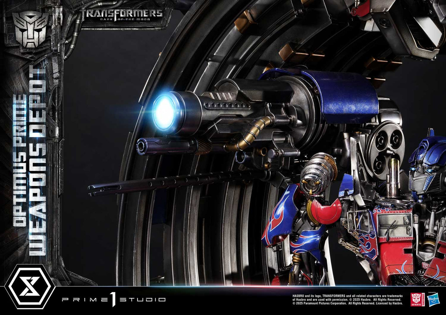 Prime 1 Studio - Transformers: Dark of the Moon: Optimus Prime Weapons Depot