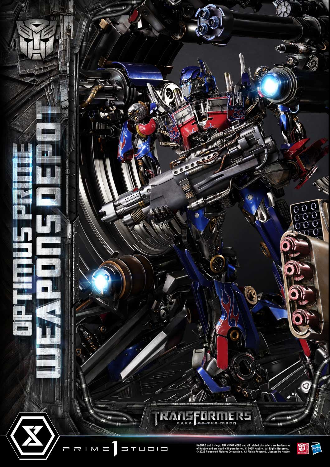Prime 1 Studio - Transformers: Dark of the Moon: Optimus Prime Weapons Depot