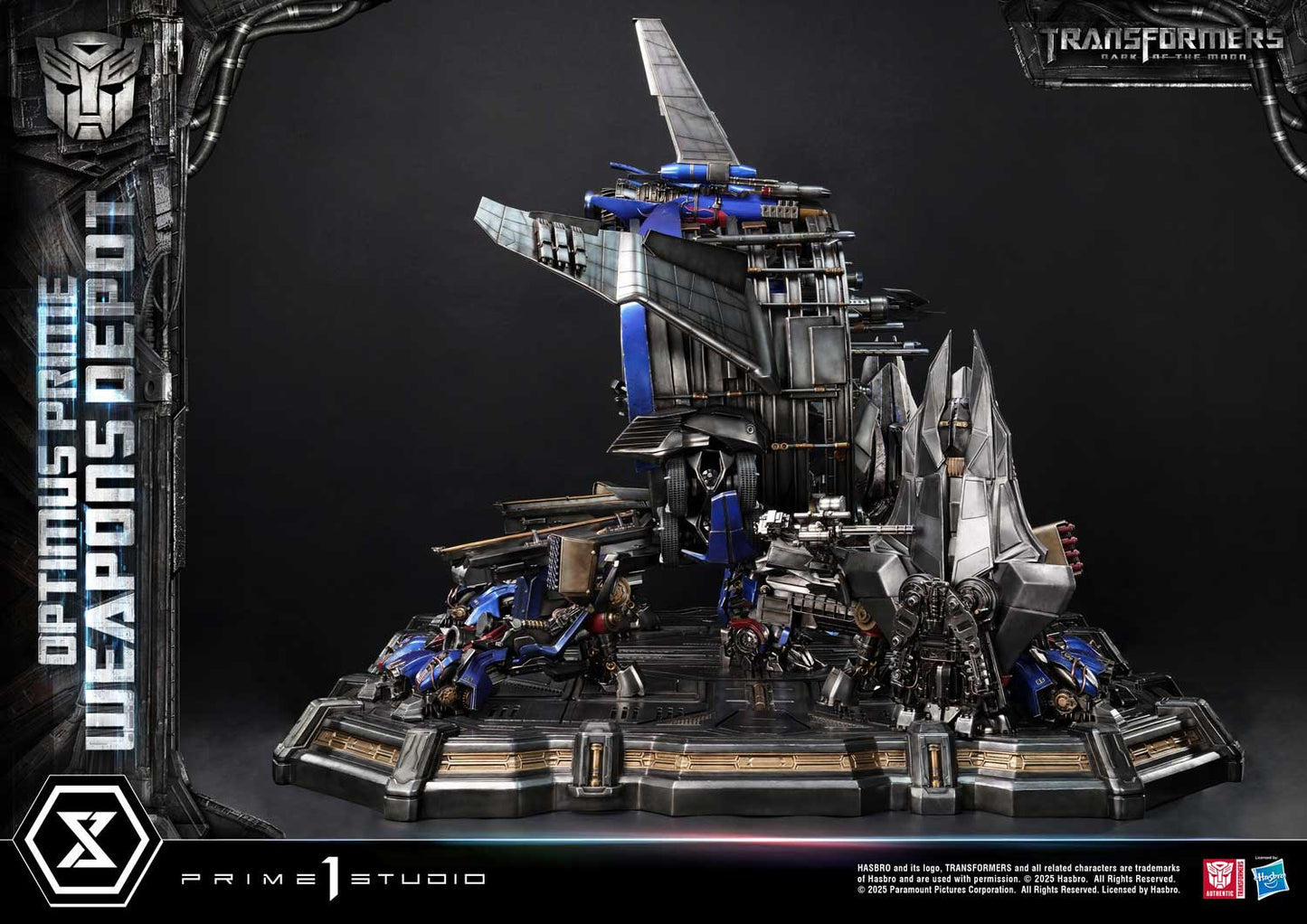 Prime 1 Studio - Transformers: Dark of the Moon: Optimus Prime Weapons Depot