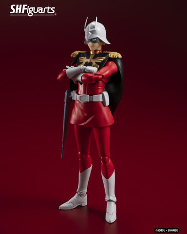 未開封 MOBILE SUIT GUNDAM CHAR AZNABLE Tamashii Nations - S.H.Figuarts - Mobile Suit Gundam - One Year