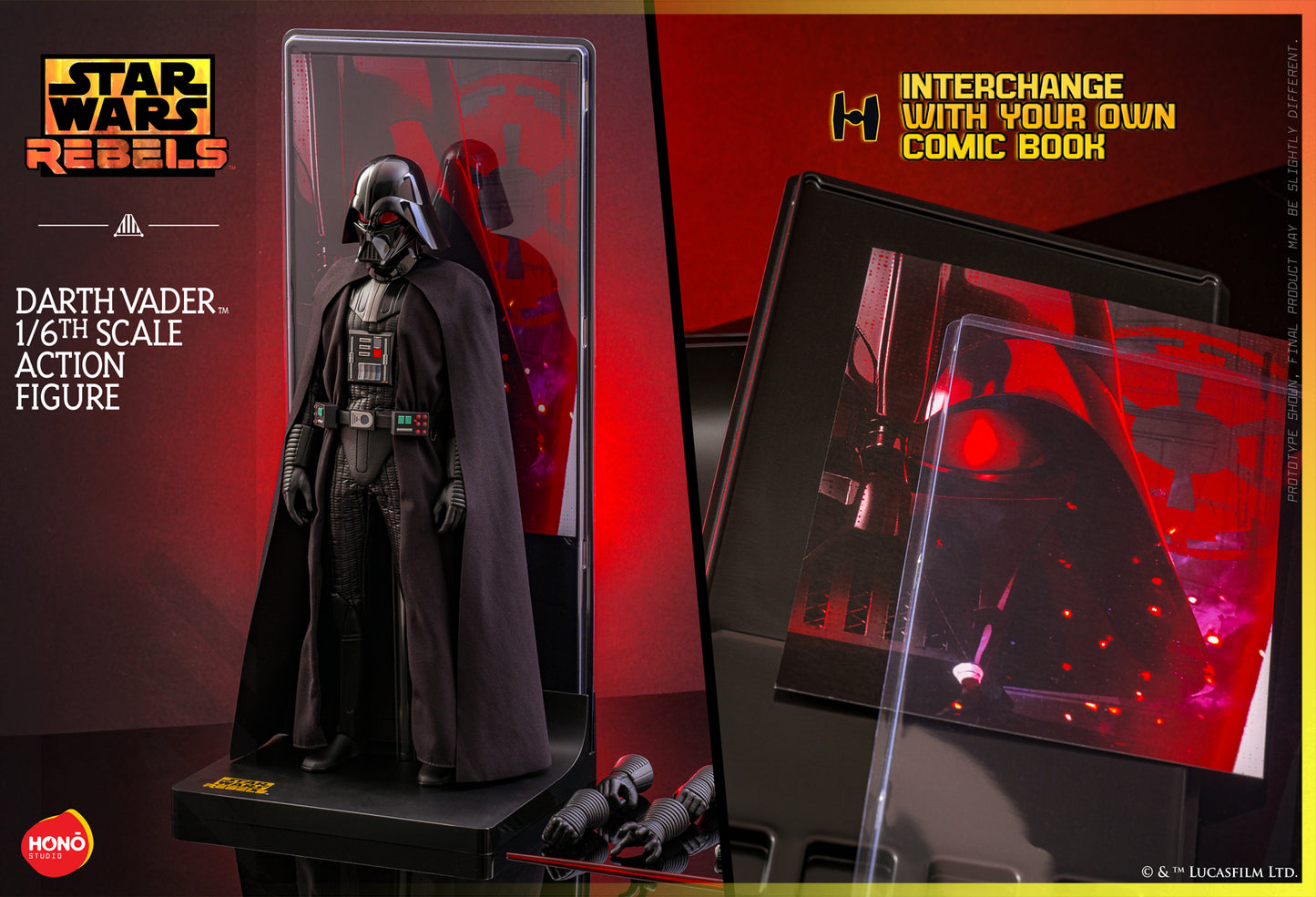 Hot Toys – HS10 – Star Wars: Rebels: Darth Vader 1/6th scale Collectible Figure
