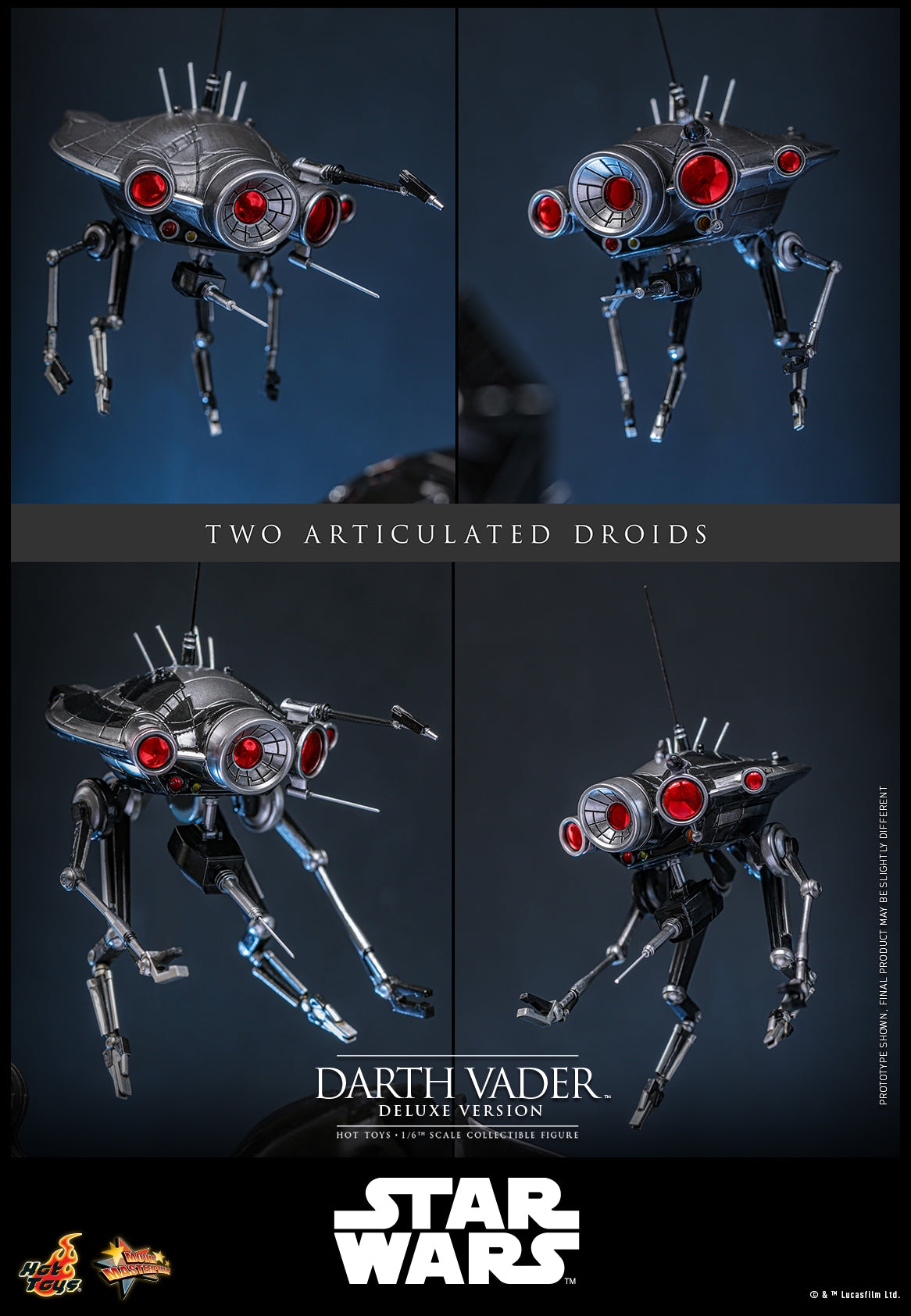 Hot Toys - MMS811 - Star Wars: Revenge Of The Sith - 1/6 Scale Darth Vader (Deluxe Version)