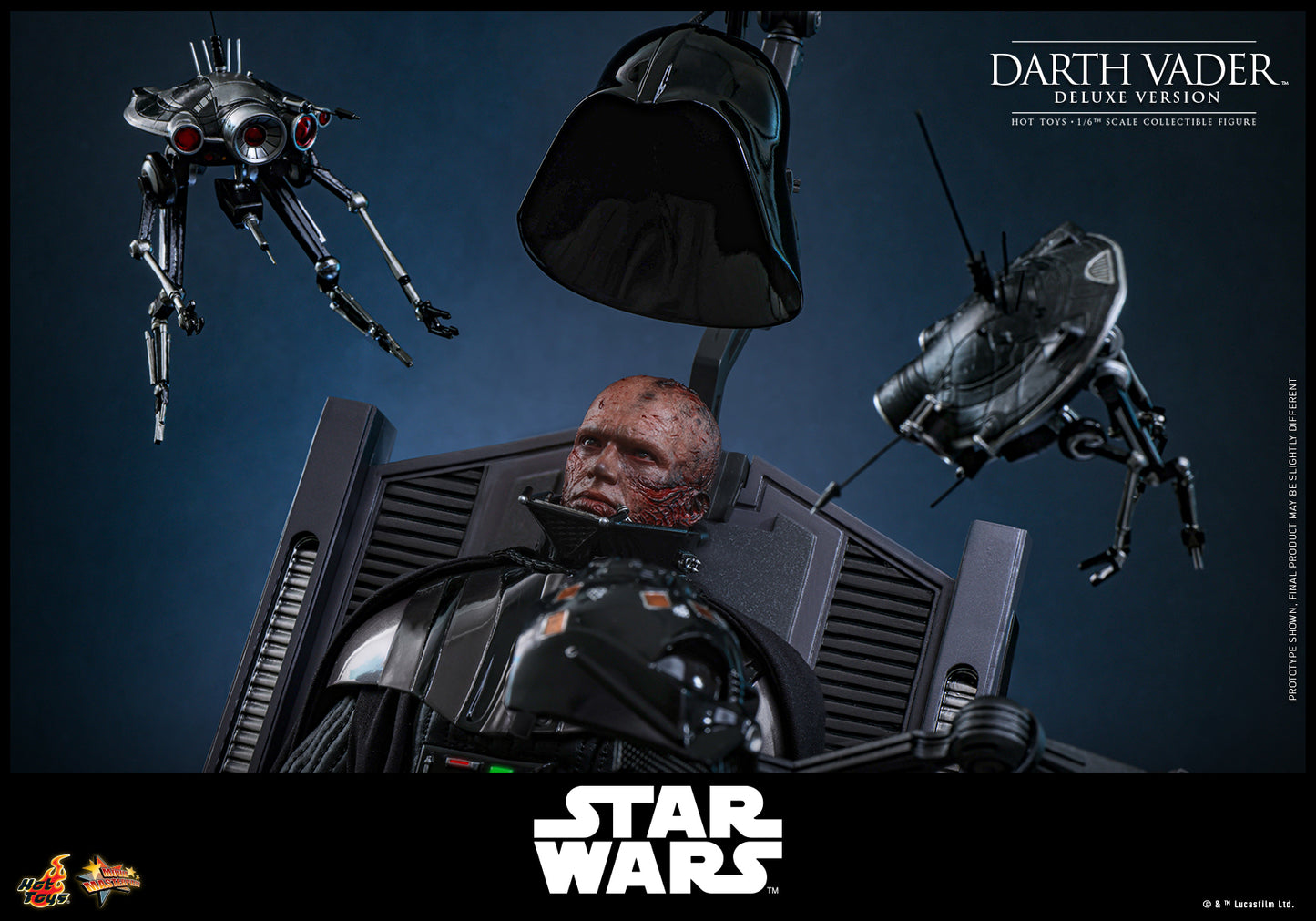 Hot Toys - MMS811 - Star Wars: Revenge Of The Sith - 1/6 Scale Darth Vader (Deluxe Version)