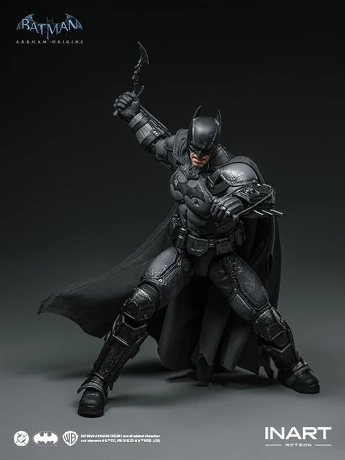 INART Collectibles - Batman: Arkham Origins - 1/12 Scale Batman (Battle Damaged Version)  Pre-order NOW