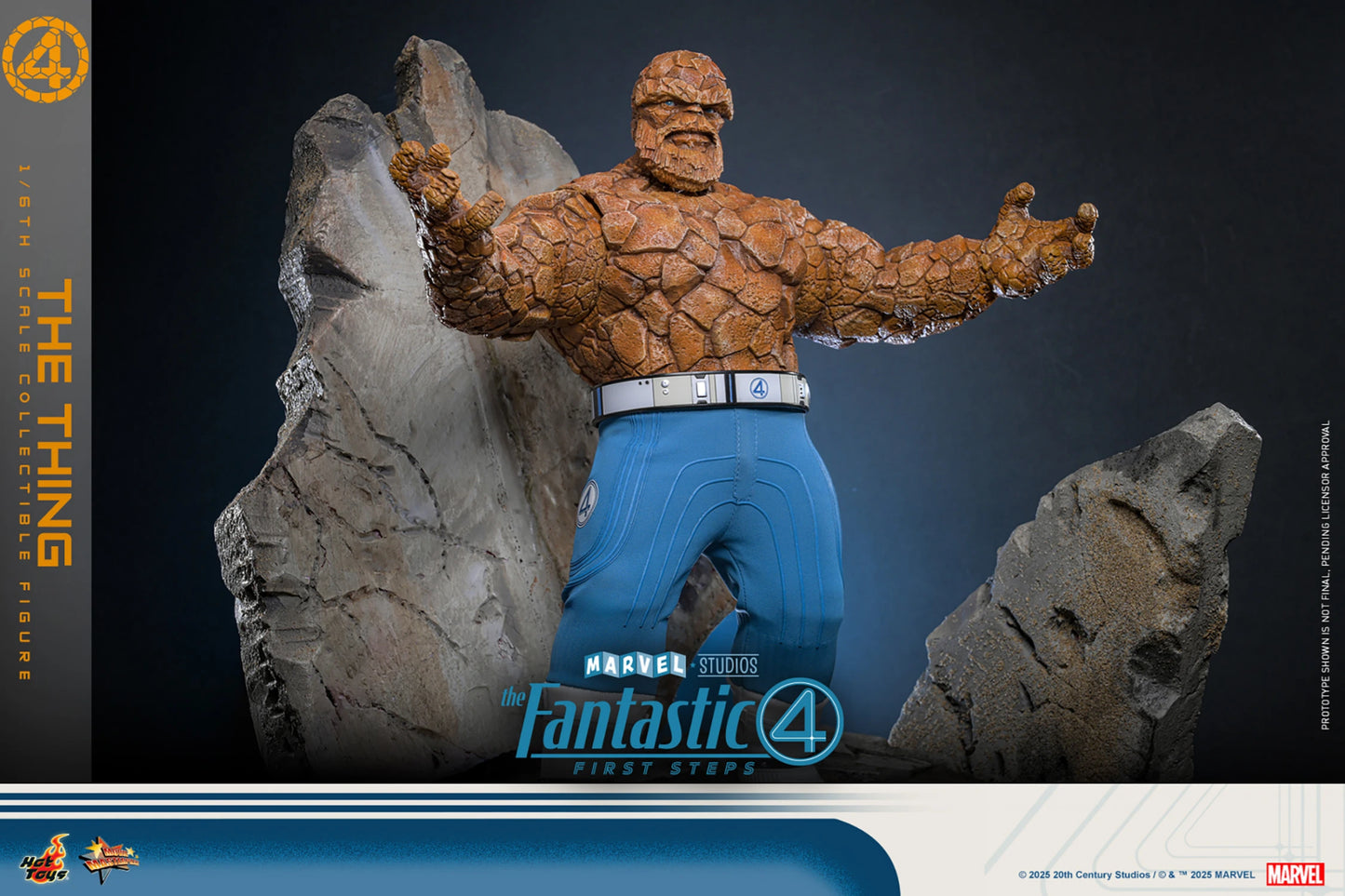 Hot Toys - The Fantastic Four: First Steps - MMS813: The Thing 1/6th Scale Collectible Figure