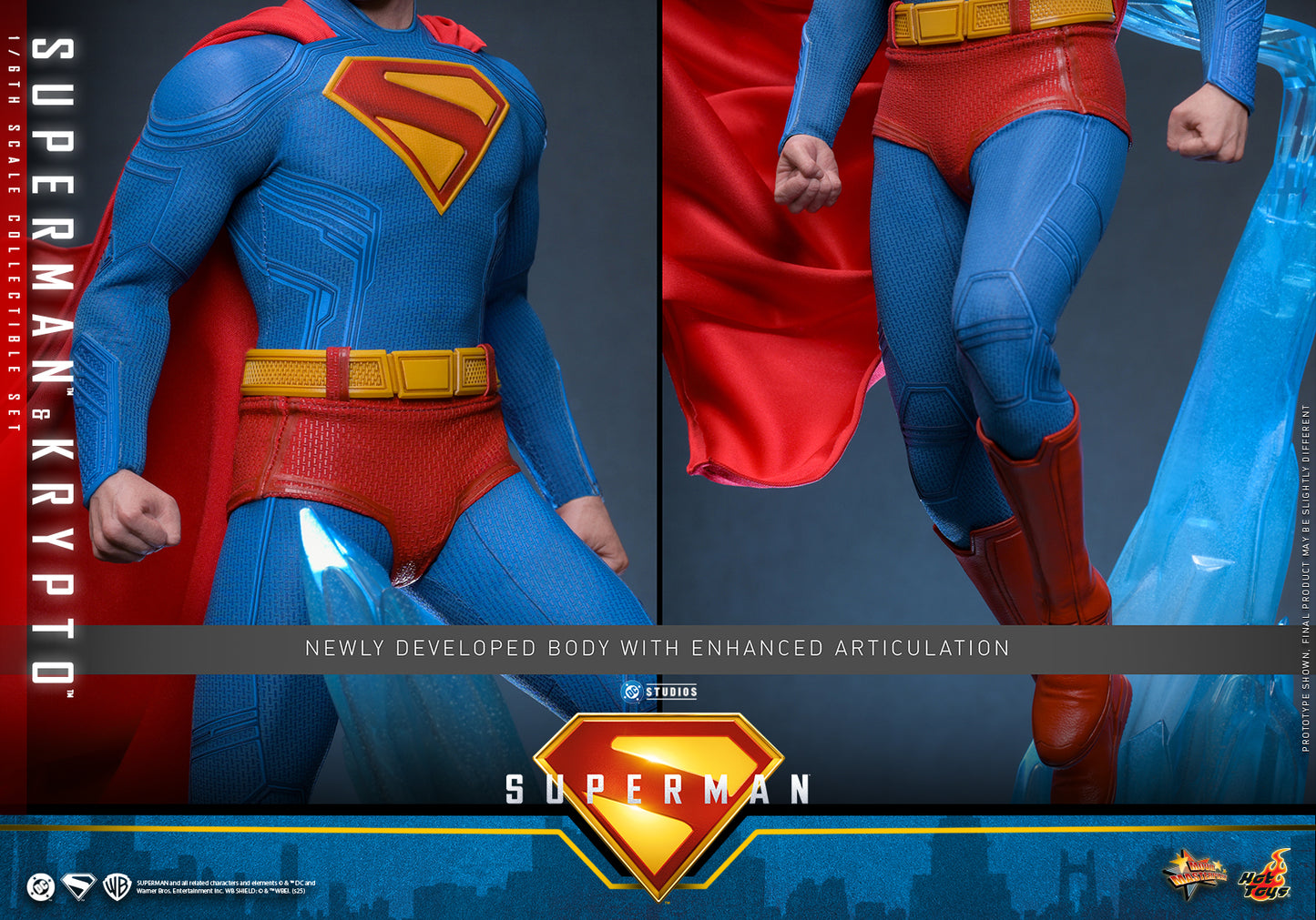 Hot Toys - MMS812 - Superman: Superman™ & Krypto™ 1/6th scale Collectible Set