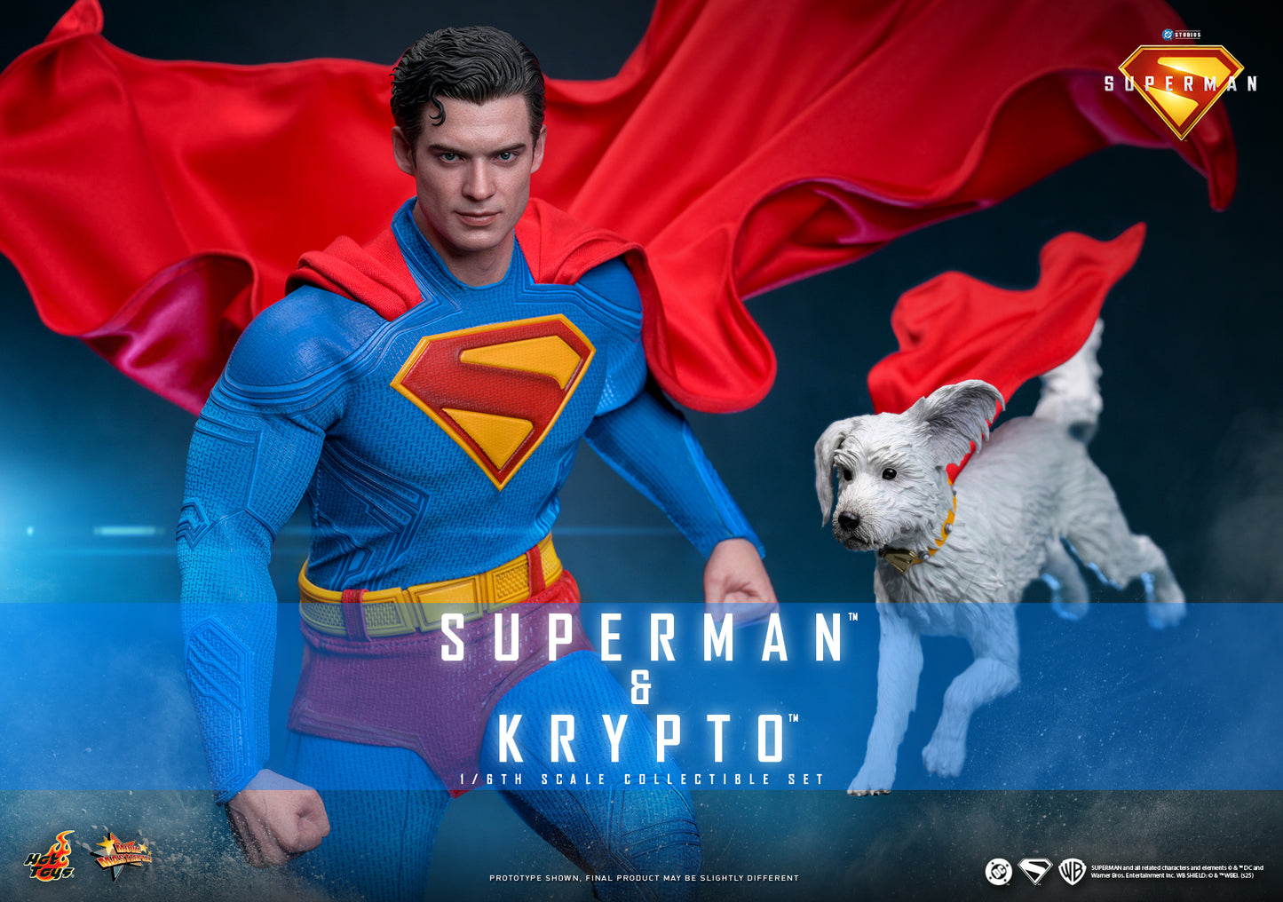 Hot Toys - MMS812 - Superman: Superman™ & Krypto™ 1/6th scale Collectible Set
