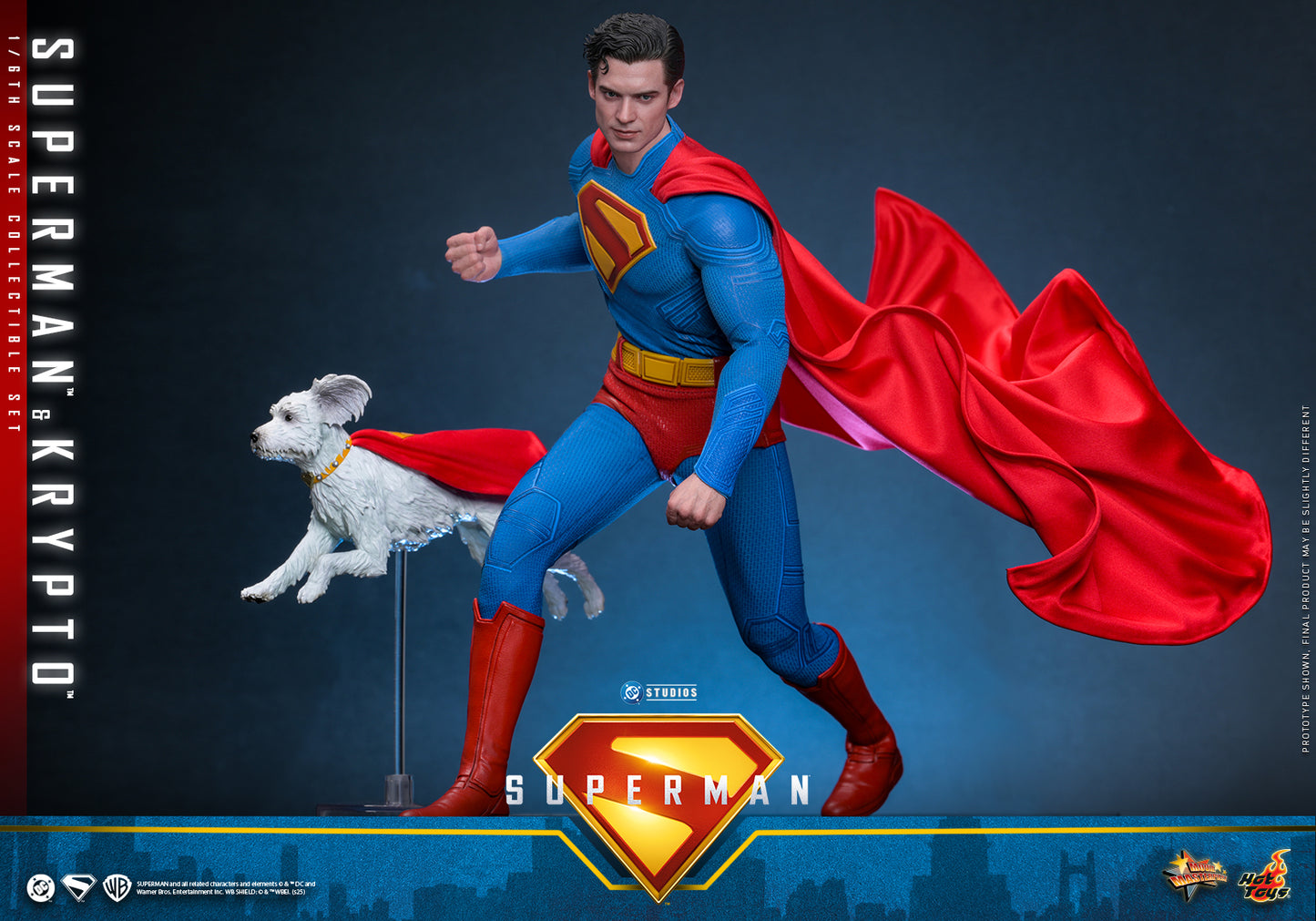 Hot Toys - MMS812 - Superman: Superman™ & Krypto™ 1/6th scale Collectible Set