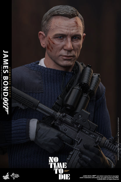 Hot Toys – MMS804 – JAMES BOND (No Time To Die):  James Bond (Commando Outfit) 1/6th scale Collectible Set