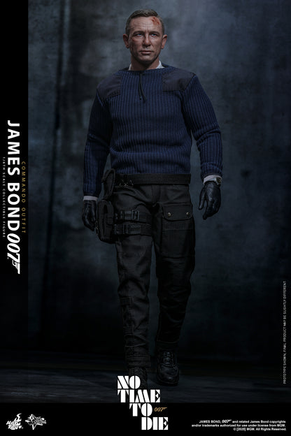 Hot Toys – MMS804 – JAMES BOND (No Time To Die):  James Bond (Commando Outfit) 1/6th scale Collectible Set