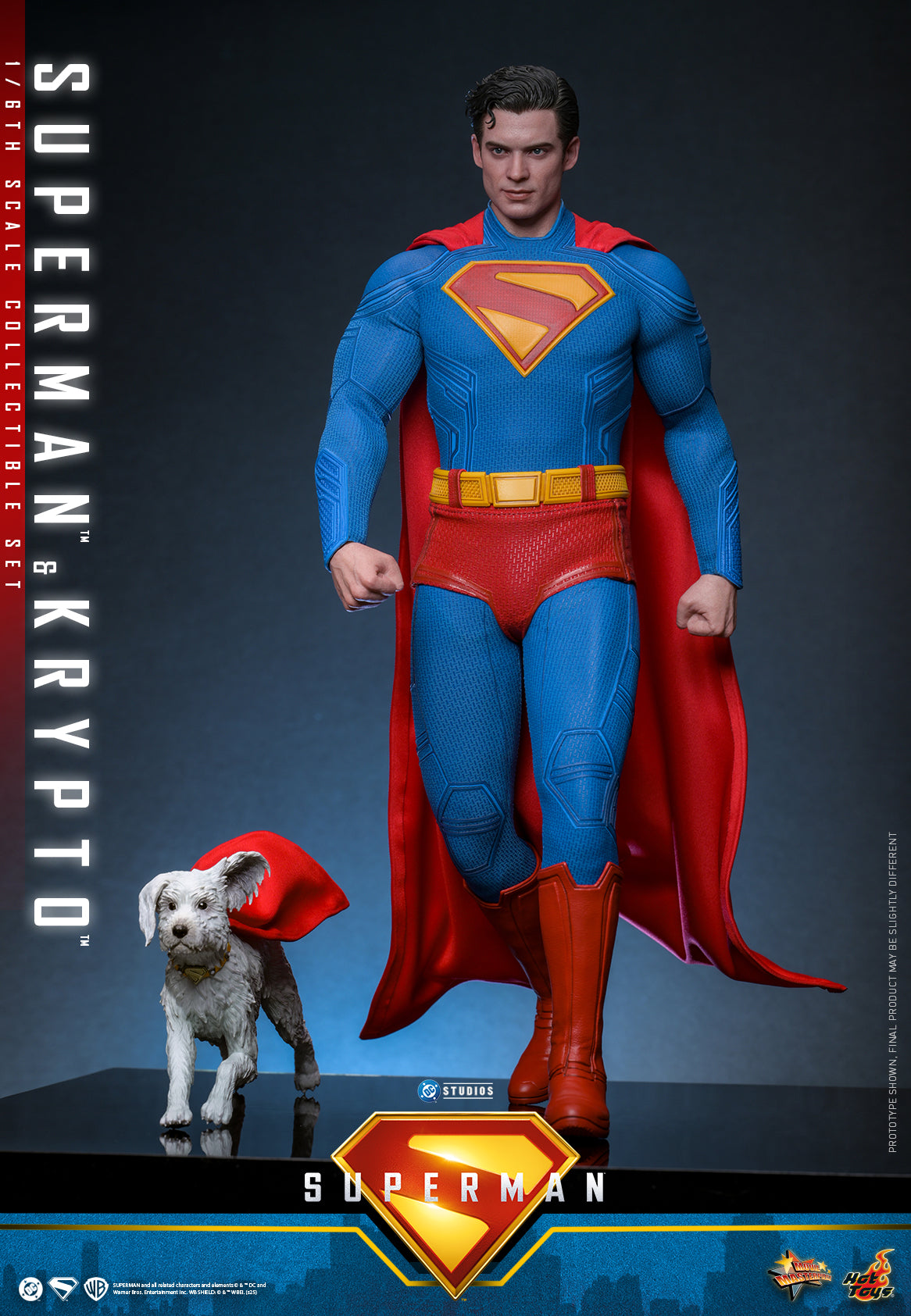 Hot Toys - MMS812 - Superman: Superman™ & Krypto™ 1/6th scale Collectible Set