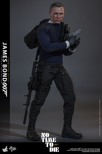 Hot Toys – MMS804 – JAMES BOND (No Time To Die):  James Bond (Commando Outfit) 1/6th scale Collectible Set