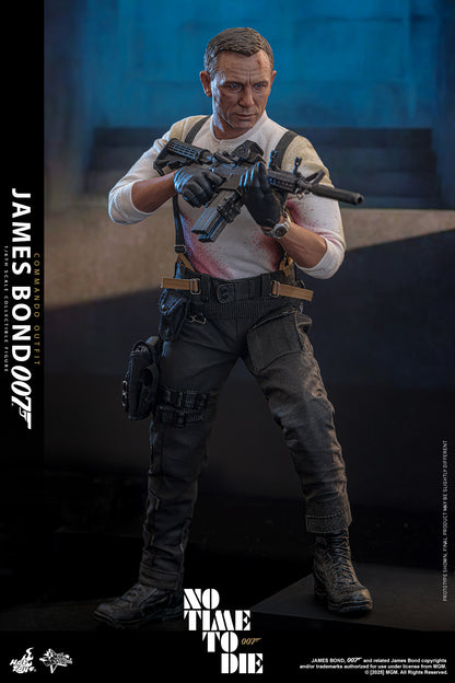 Hot Toys – MMS804 – JAMES BOND (No Time To Die):  James Bond (Commando Outfit) 1/6th scale Collectible Set