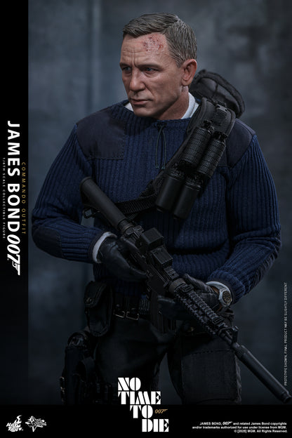 Hot Toys – MMS804 – JAMES BOND (No Time To Die):  James Bond (Commando Outfit) 1/6th scale Collectible Set