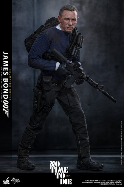 Hot Toys – MMS804 – JAMES BOND (No Time To Die):  James Bond (Commando Outfit) 1/6th scale Collectible Set