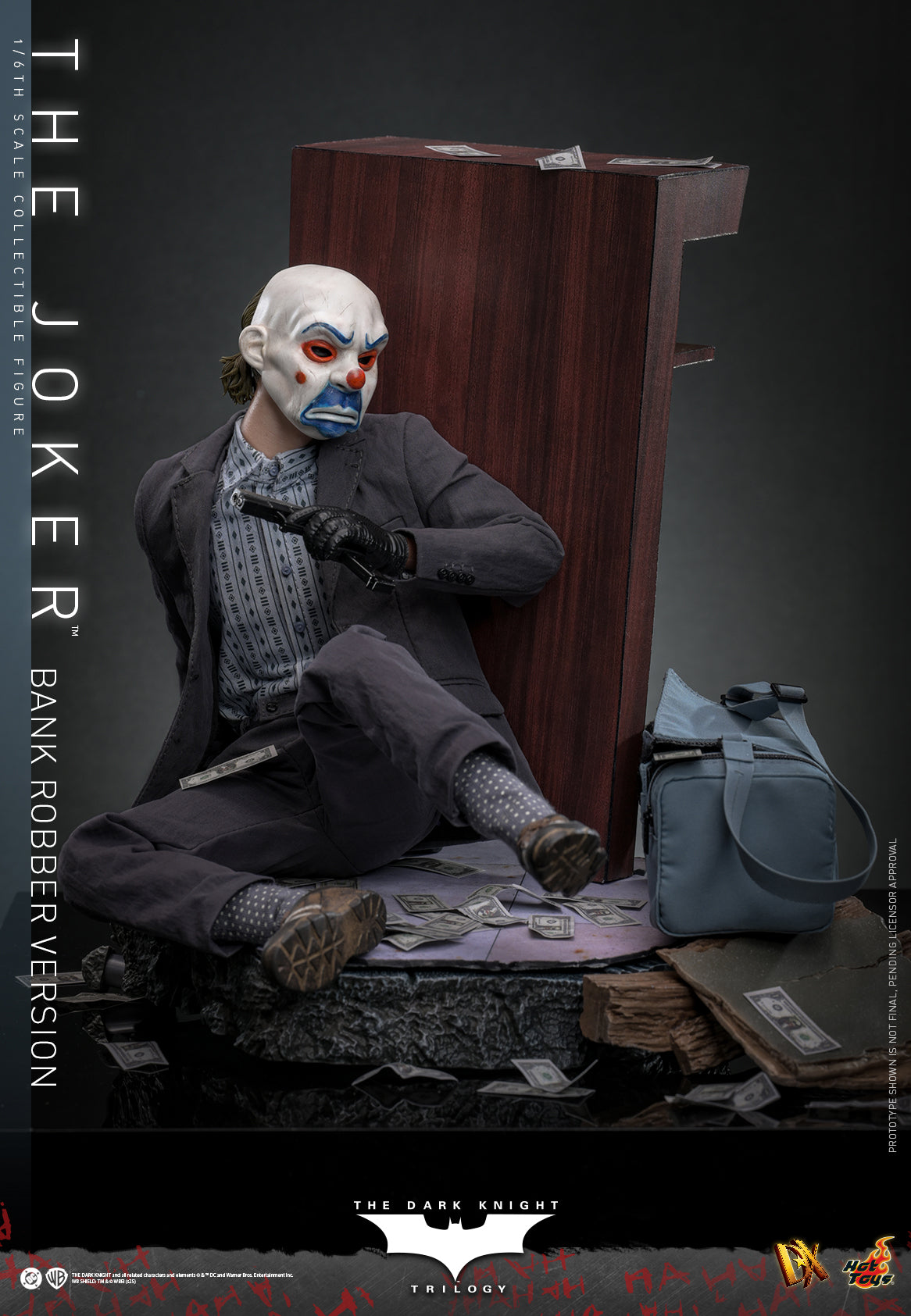 Hot Toys – DX50 – The Dark Knigh Trilogy: The Joker (Bank Robber Version) 1/6th scale Collectible Figure