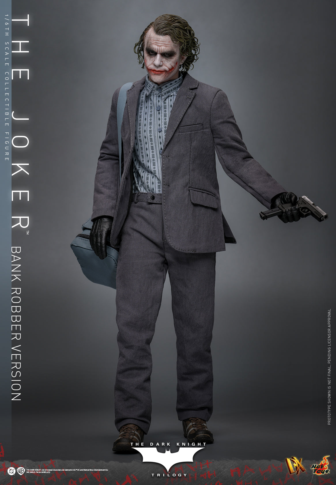 Hot Toys – DX50 – The Dark Knigh Trilogy: The Joker (Bank Robber Version) 1/6th scale Collectible Figure