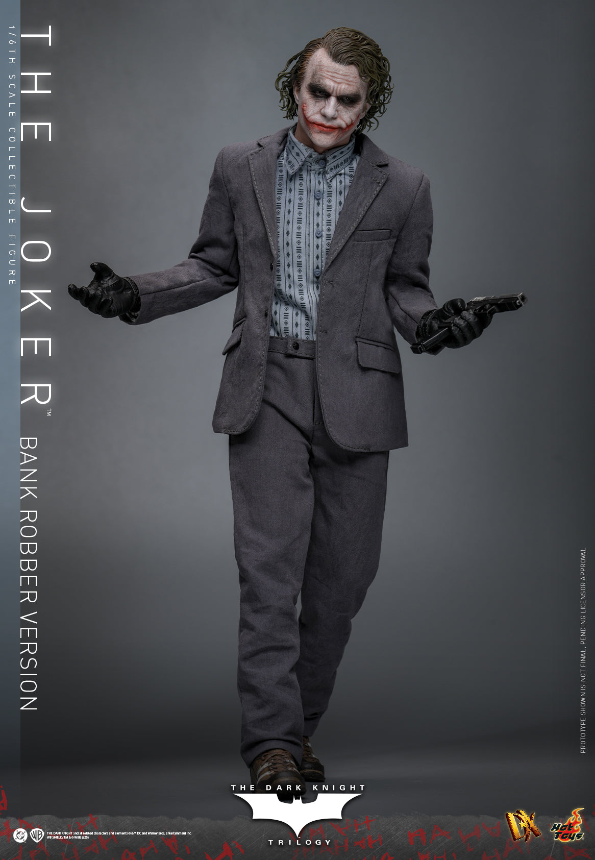 Hot Toys – DX50 – The Dark Knigh Trilogy: The Joker (Bank Robber Version) 1/6th scale Collectible Figure