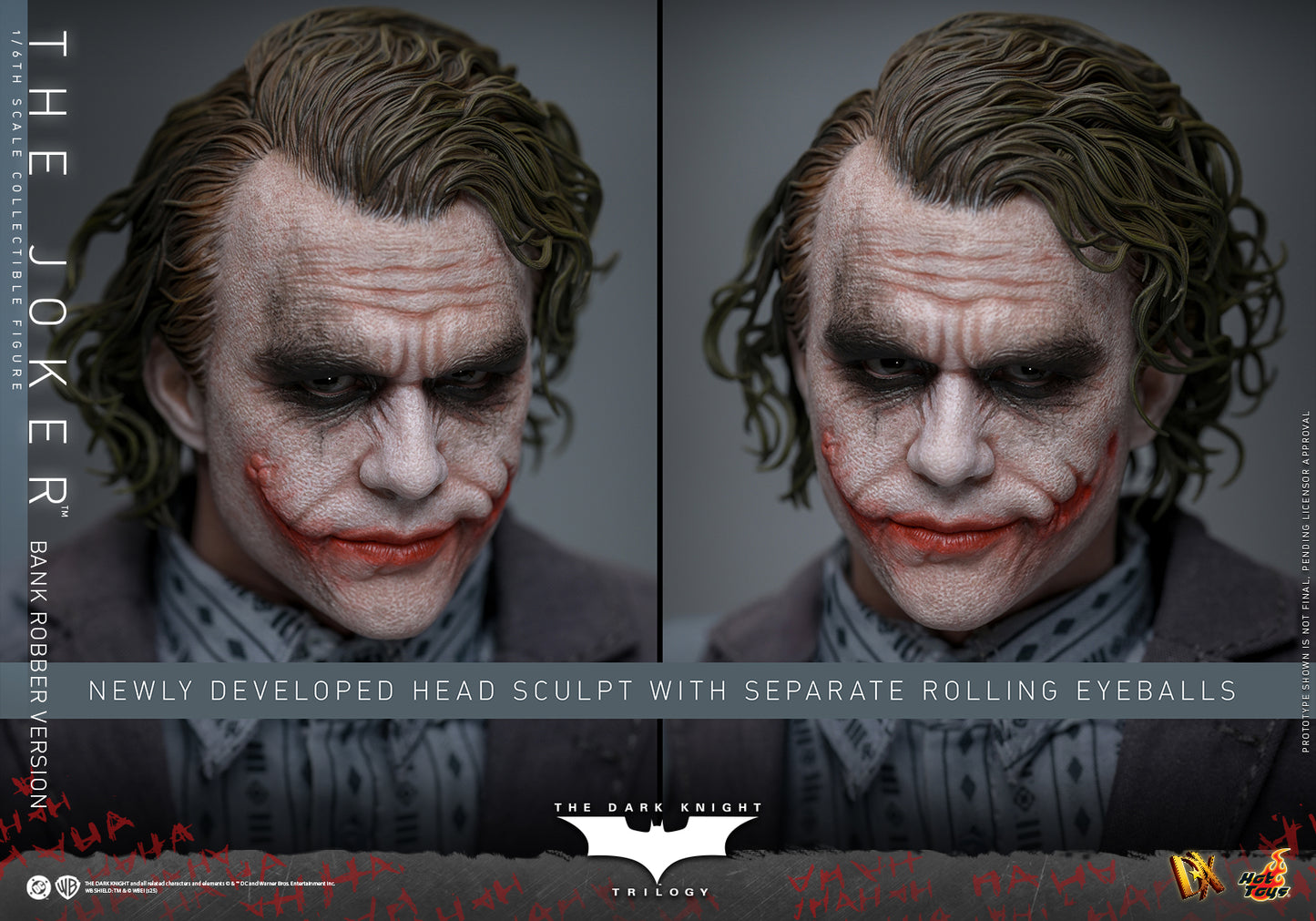Hot Toys – DX50 – The Dark Knigh Trilogy: The Joker (Bank Robber Version) 1/6th scale Collectible Figure